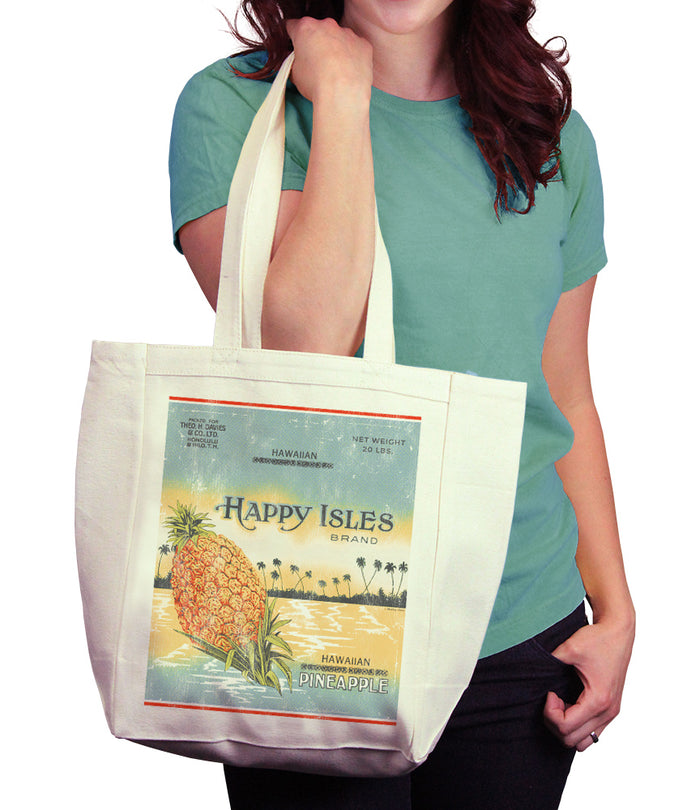 Happy Island Tote Bag