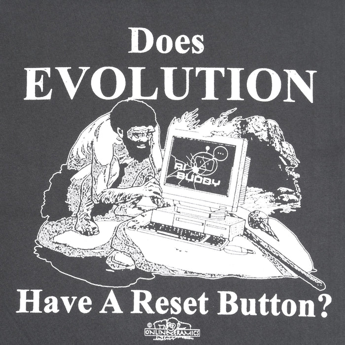 Hard Reset T-Shirt - Off Black