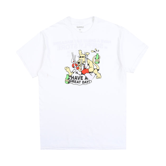 Have A Great Day SS T-Shirt - White