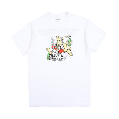 Have A Great Day SS T-Shirt - White