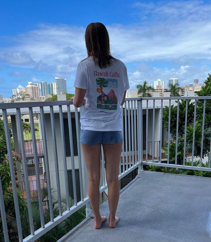 Hawaii Calls Western Airlines T-Shirt