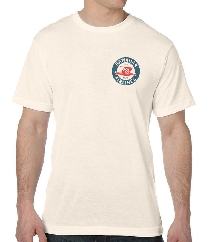 Hawaiian Airlines Vintage Map T-Shirt