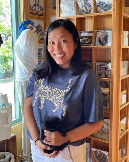 Hawaiian Island Cat Unisex T-Shirt
