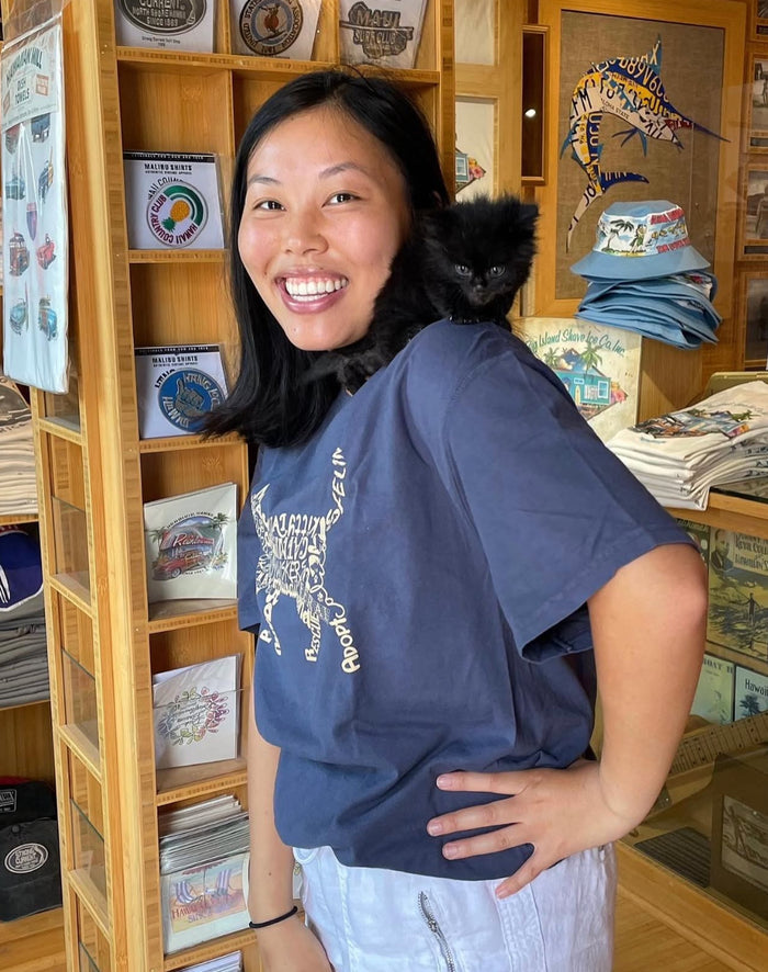 Hawaiian Island Cat Unisex T-Shirt