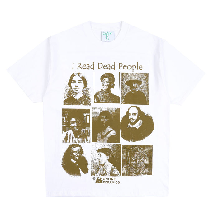 I Read Dead People T-Shirt - White