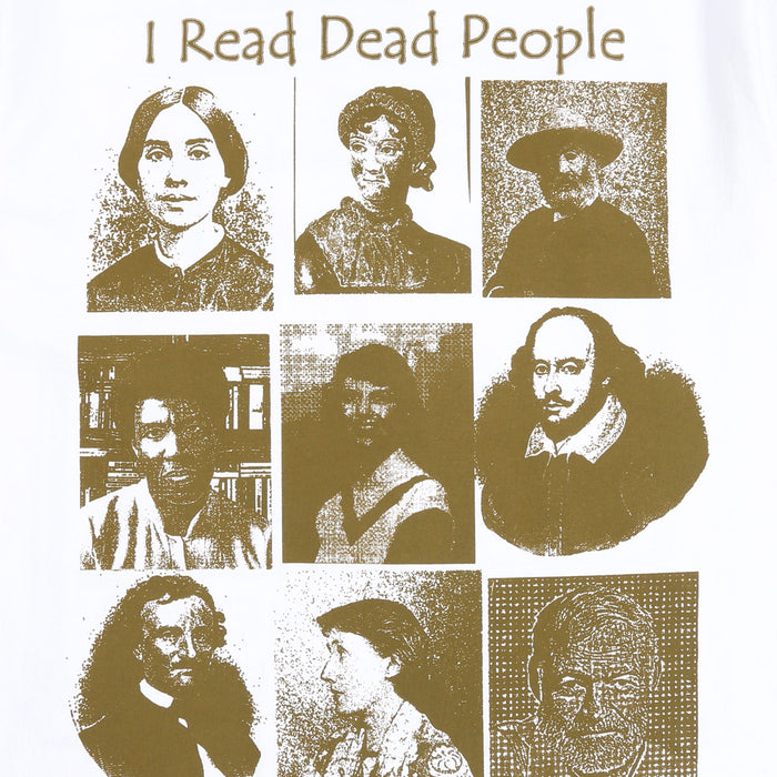 I Read Dead People T-Shirt - White
