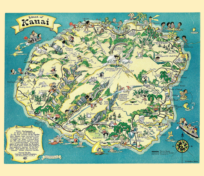 Kauai Poster T-Shirt