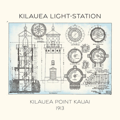 Kilauea Blueprint T-Shirt