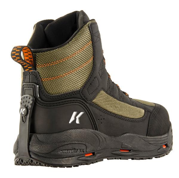 Korkers Greenback Wading Boot - Felt and Kling-On Soles