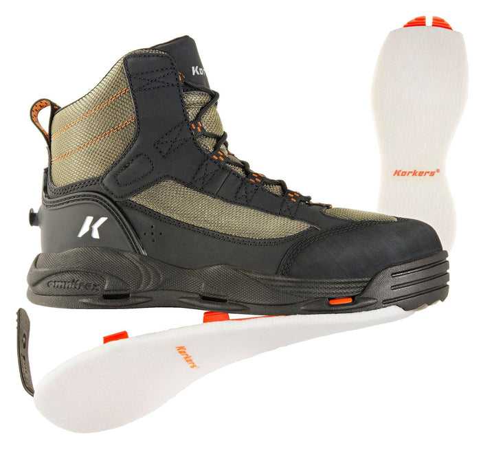 Korkers Greenback Wading Boot - Felt Sole