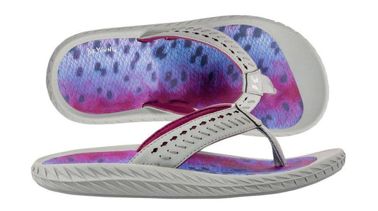 Korkers Womens Fish Flip - Rainbow Trout