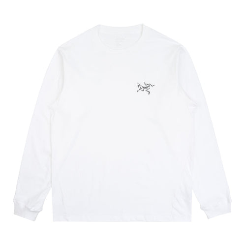 Kragg Cotton LS - White Light/Black