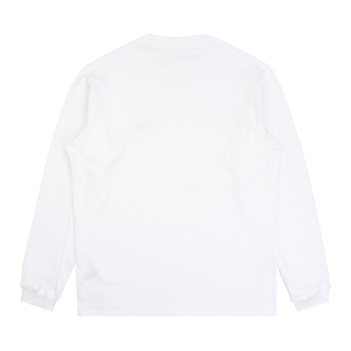 Kragg Cotton LS - White Light/Black