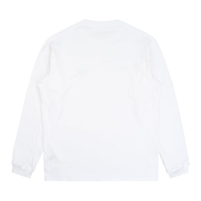 Kragg Cotton LS - White Light/Black