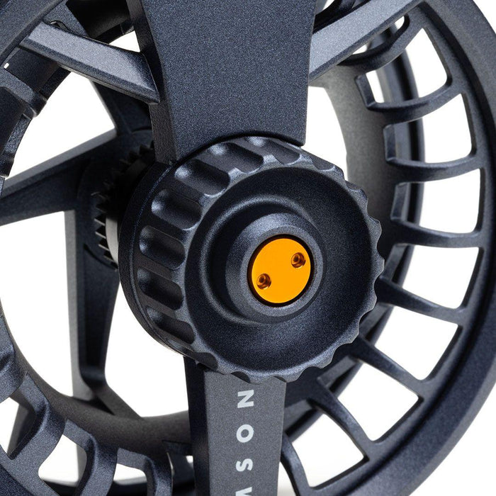 Lamson Liquid S fly reel - detail view
