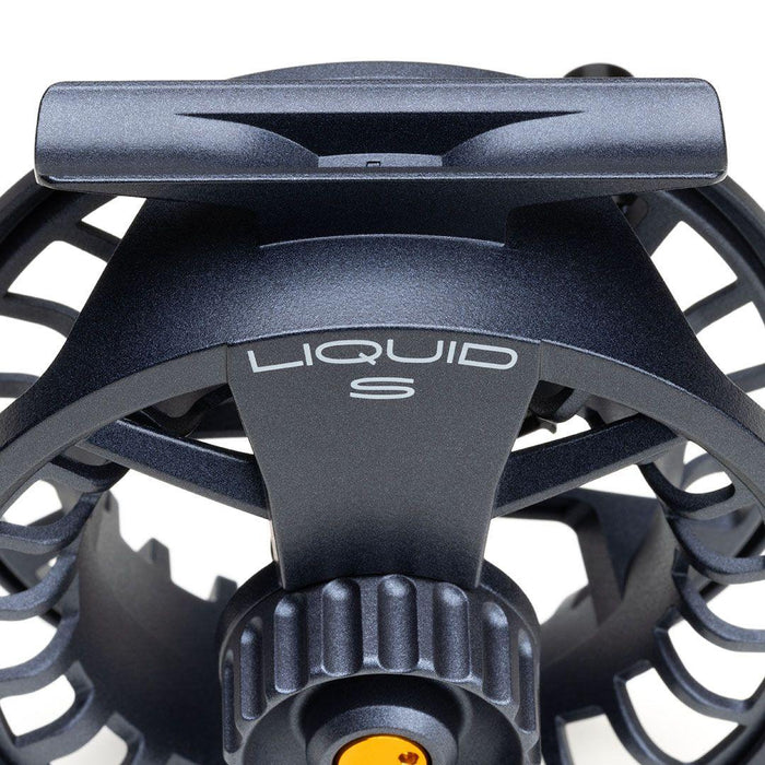 Lamson Liquid S euro nymph reel - detail view