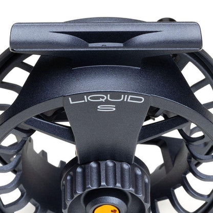 Lamson Liquid S euro nymph reel - detail view