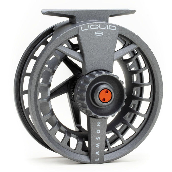 Lamson Liquid S euro nymph reel - detail view