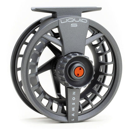 Lamson Liquid S euro nymph reel - detail view