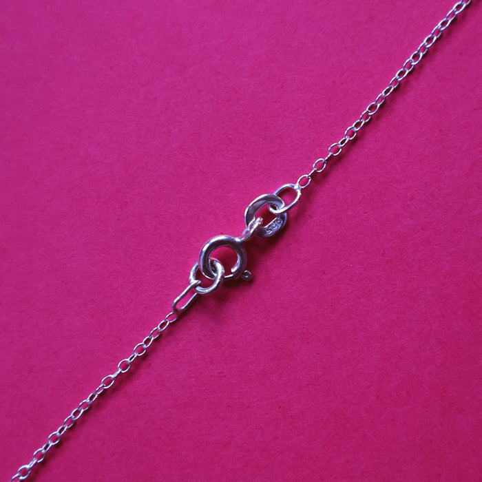 Leialoha 18" White Pearl Sterling Silver Necklace
