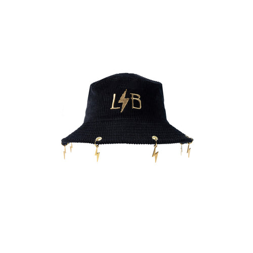 LIB 2024 Lightning Charms Black Bucket Hat