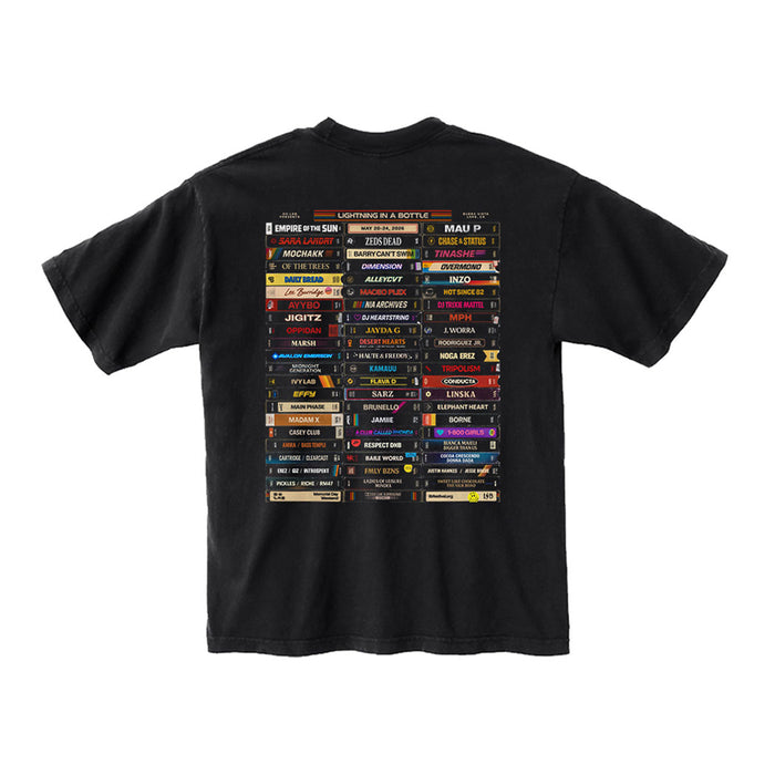 LIB 2026 Black Line Up Tee
