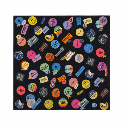 LIB 2026 Black Sticker Scarf