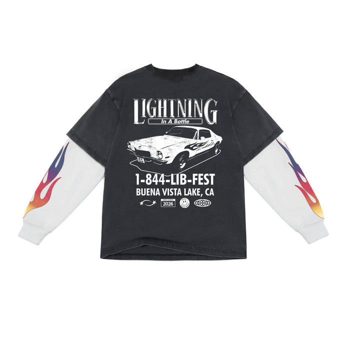 LIB 2026 Flames Long Sleeve Tee