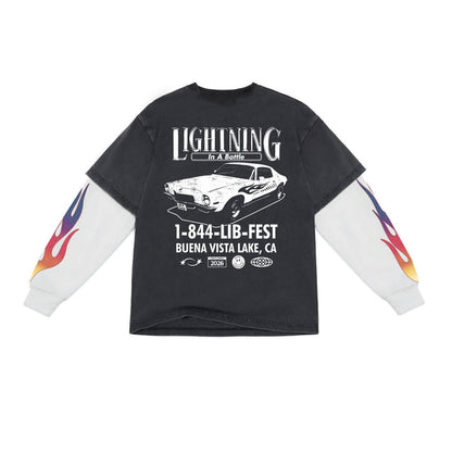 LIB 2026 Flames Long Sleeve Tee