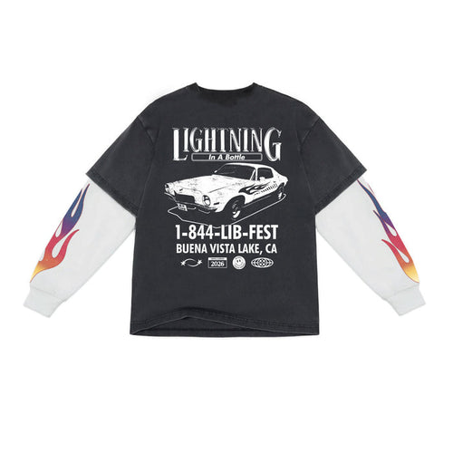 LIB 2026 Flames Long Sleeve Tee