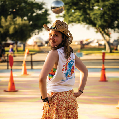 LIB Roller Rink sleeveless tee