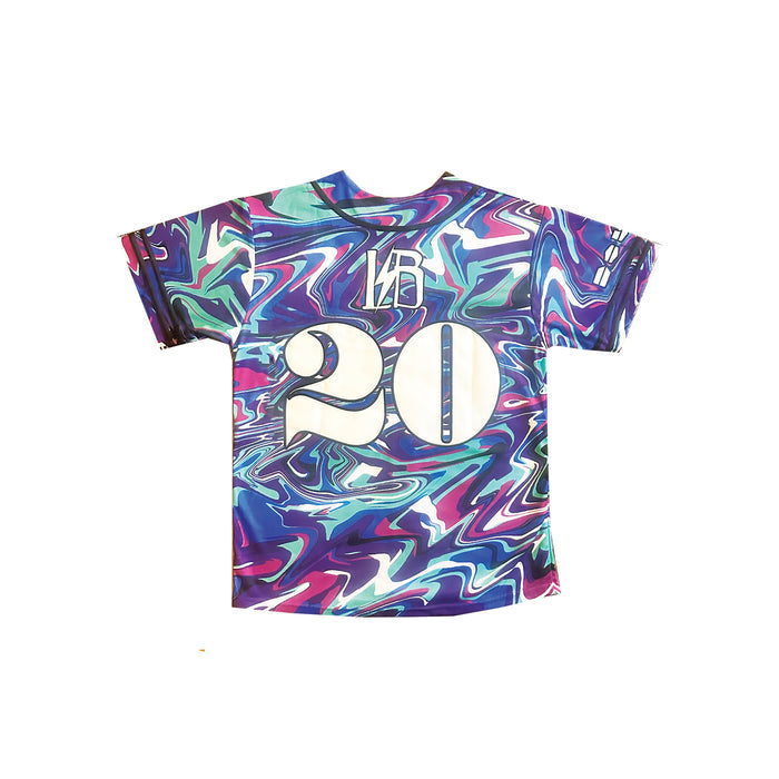 LIB x Elev808 Designs Marble Baseball Jersey