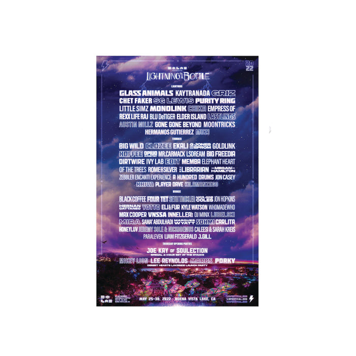 Lightning in a Bottle 2022 - Official Poster