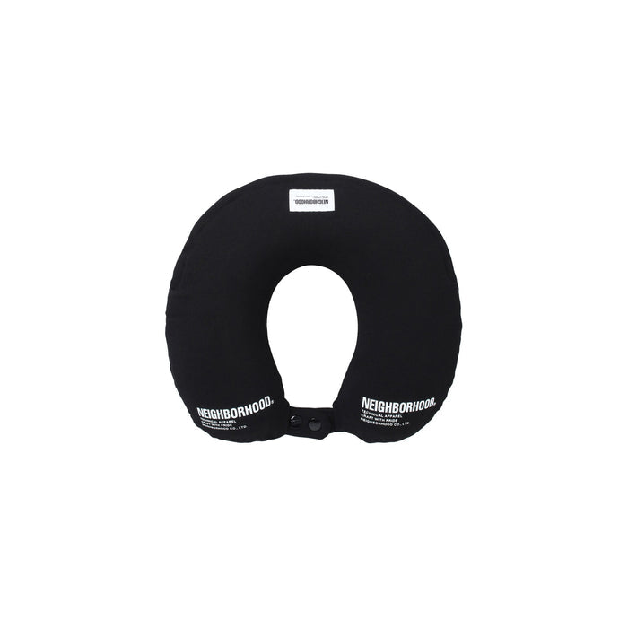 Logo Neck Pillow - Black