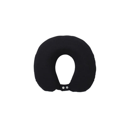 Logo Neck Pillow - Black