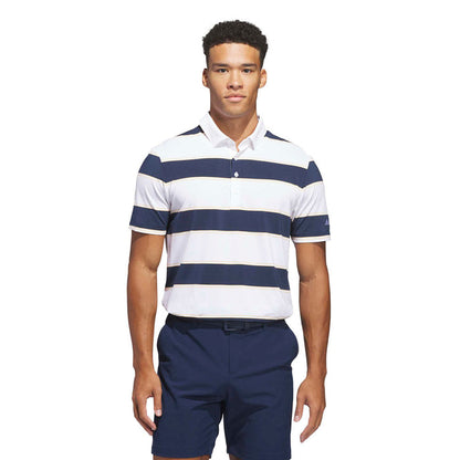 adidas Mens Ultimate 365+ Jumbo Stripe Climacool Polo