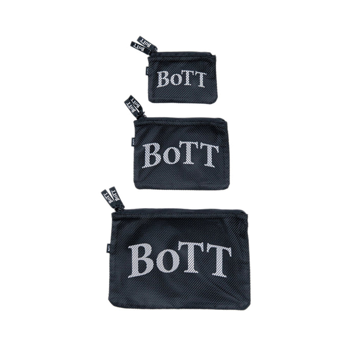 Mesh Pouch Set - Black