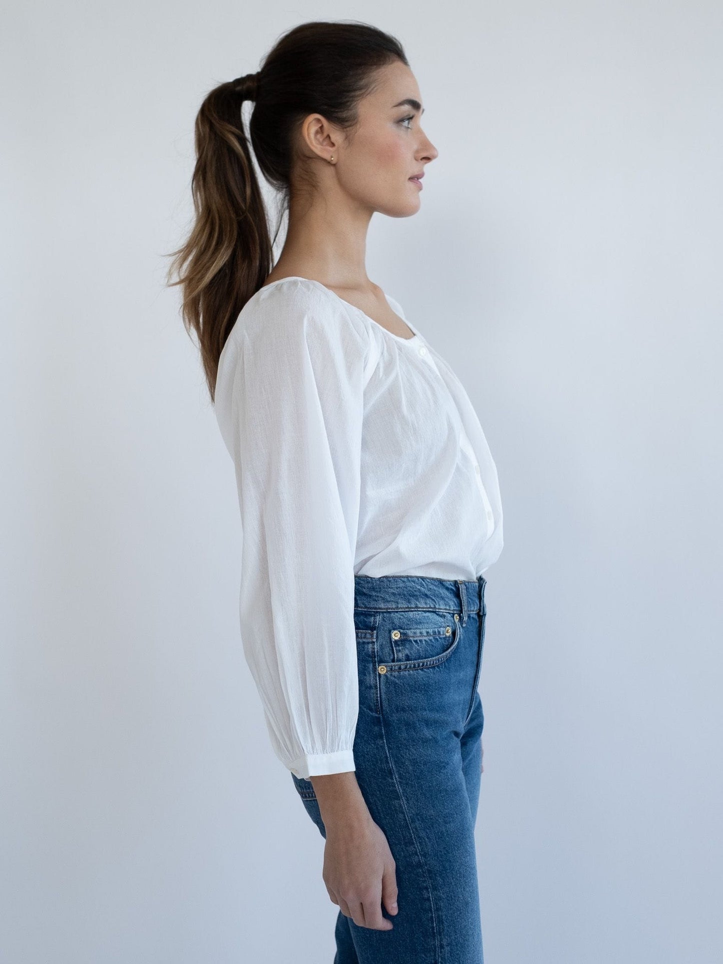 Aly Top in White