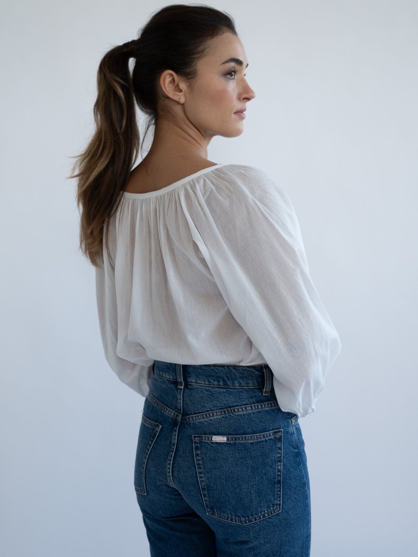 Aly Top in White