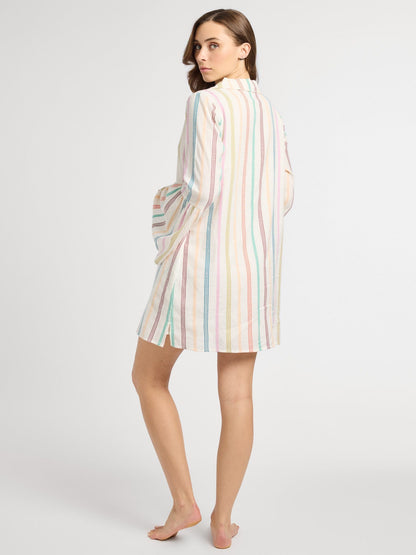 Chloe Dress in Mallorca Stripe