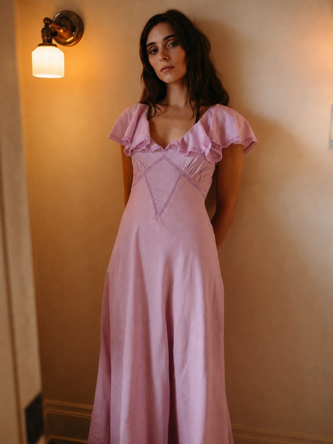 Eloise Dress in Lilac