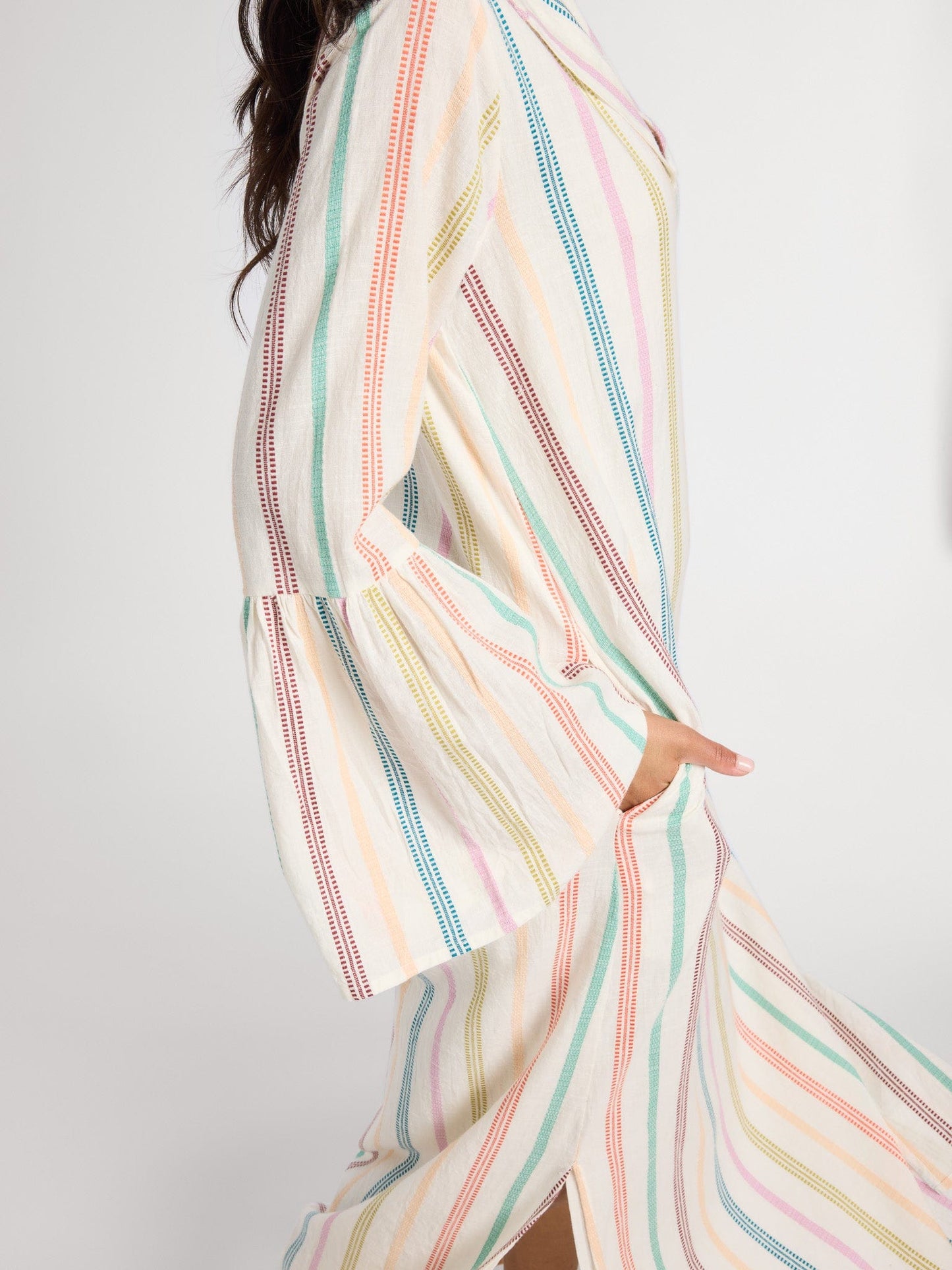 Jacqueline Dress in Mallorca Stripe