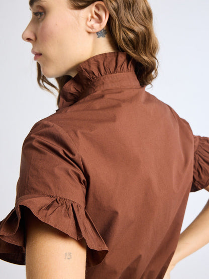Vanessa Top in Chocolate