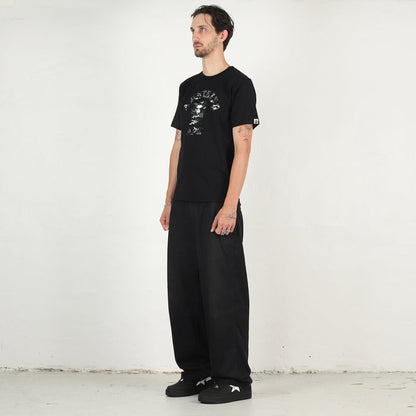 Multi Pixel Camo College T-Shirt - Black/Black