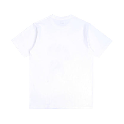 Multi Pixel Camo College T-Shirt - White/Black