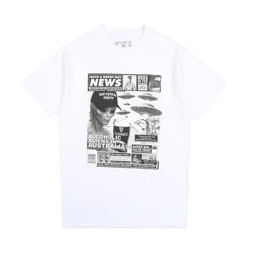 News T-Shirt - White