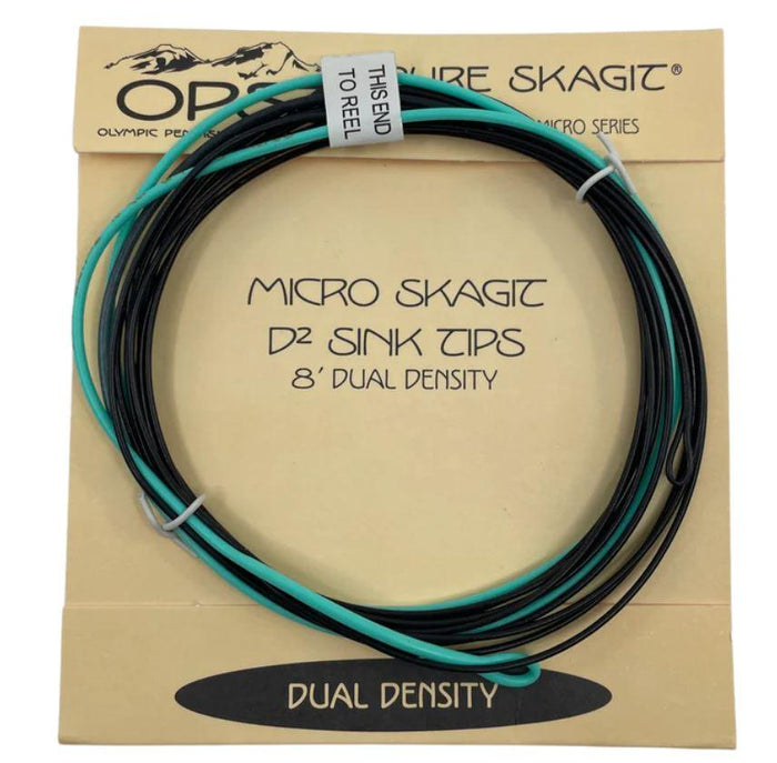 OPST Micro Skagit DD 8ft Tips (Dual Density T8-T6) spey line - detail view