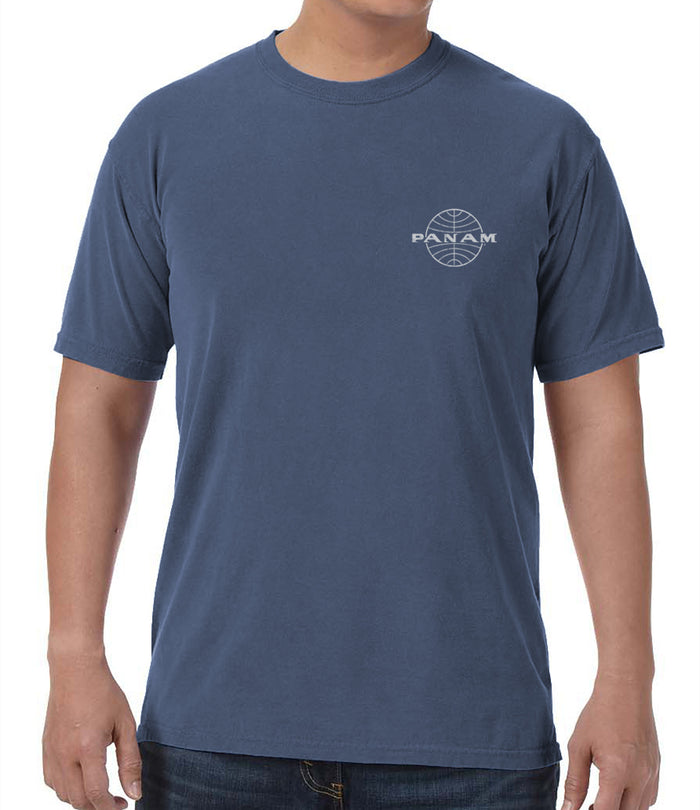 Pan Am Globe Denim T-Shirt