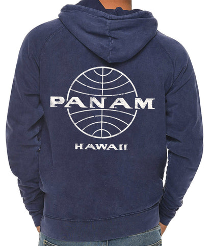 Pan Am Globe Raglan Vintage Pullover Hoodie