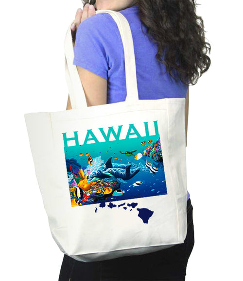 Rainbow Sea Tote